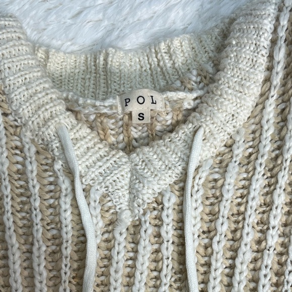POL | Woven Wool Blend Sweater Hoodie - Picture 4 of 6